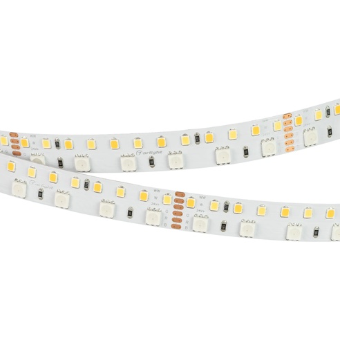 Лента светодиодная RT-BA180-15mm 24V RGBW-MIX (28.8 W/m, IP20, 5060/2835, 5m) (Arlight, 28.8 Вт/м, IP20)