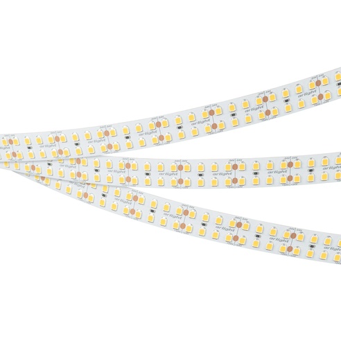 Лента светодиодная RT-A320-15mm 24V Warm3500 (24 W/m, IP20, 2835, 5m) (Arlight, высок.эфф.150 лм/Вт)