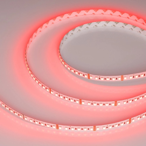 Лента светодиодная RT-H120-10mm 24V RGB (13.2 W/m, IP20, 4040, 5m) (Arlight, Открытый)