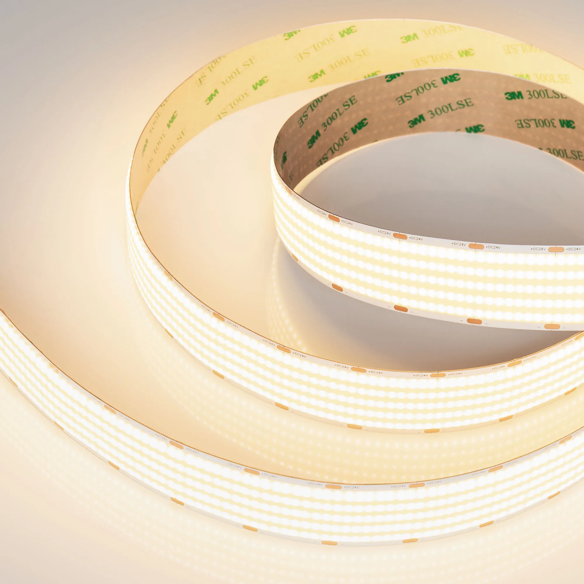 Лента COB-X1600-30mm 24V Warm3000 (40 W/m, IP20, 5m) (Arlight, CRI>90) - изображение товара