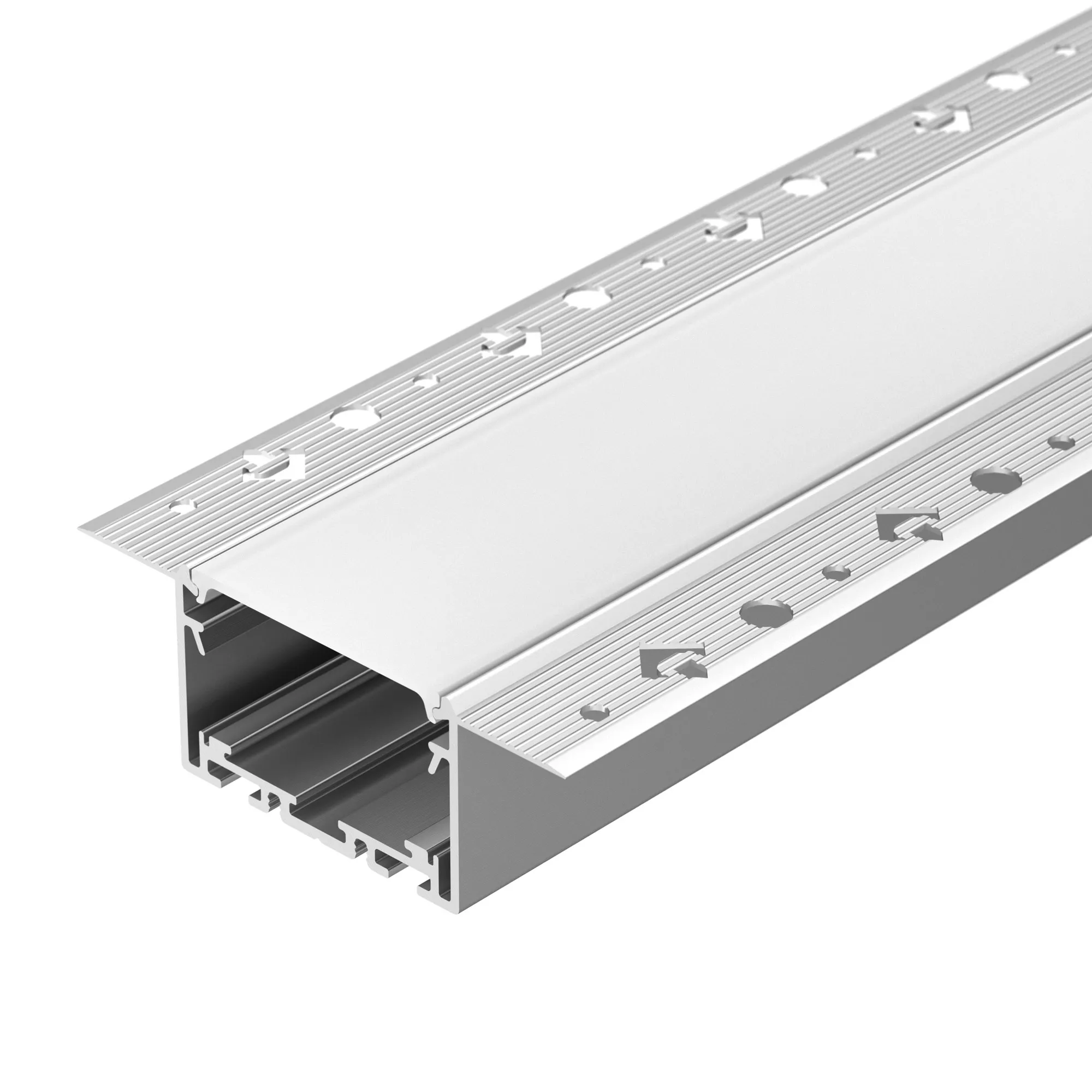 Профиль SL-LINIA55-FANTOM-2500 SEAMLESS ANOD (Arlight, Алюминий) - изображение товара