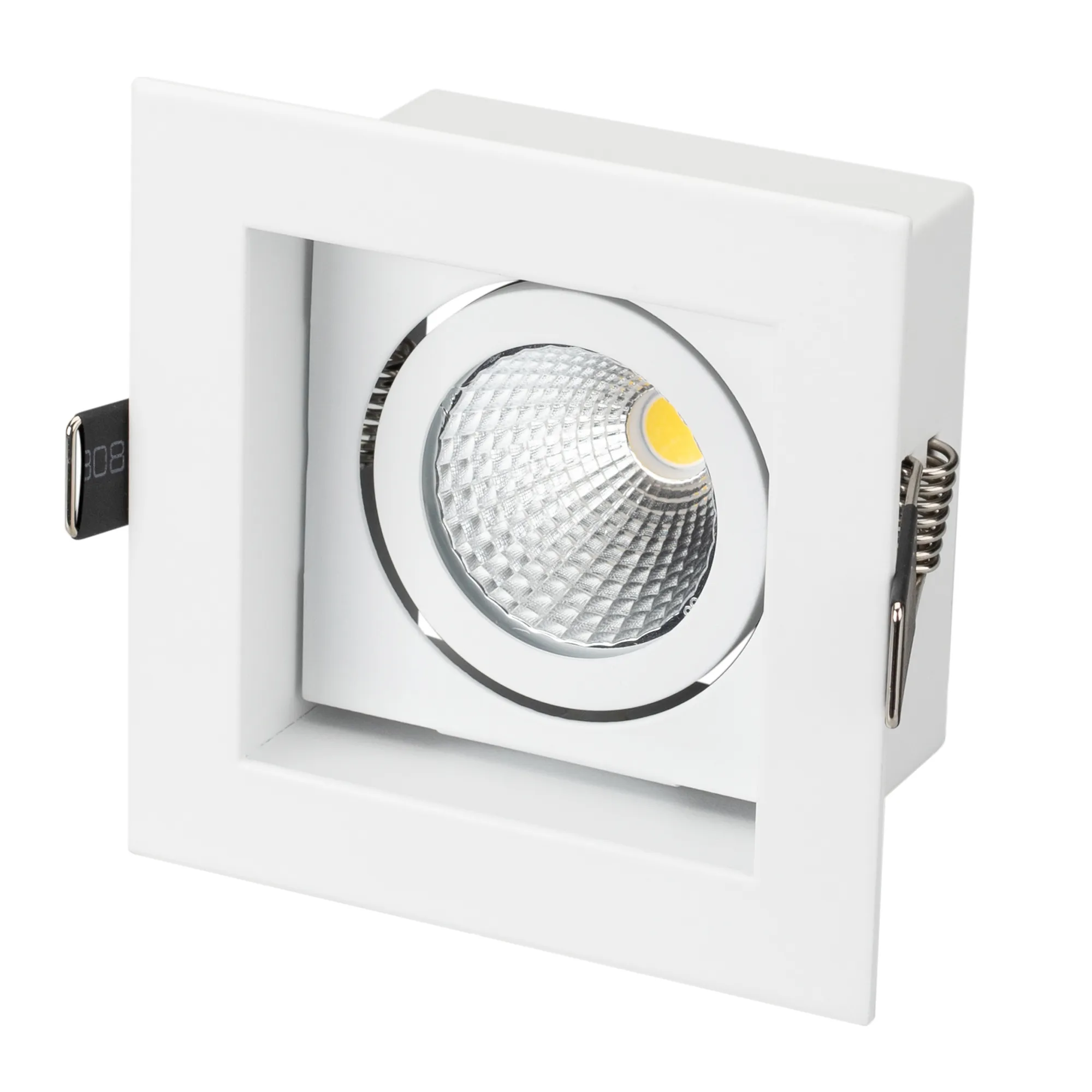 Светильник CL-KARDAN-S102x102-9W Warm (WH, 38 deg) (Arlight, IP20 Металл, 3 года) - изображение товара