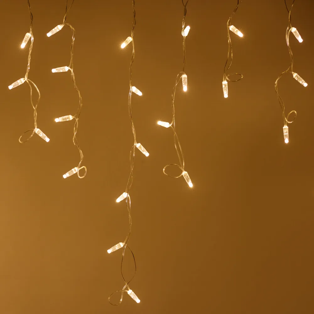 Светодиодная гирлянда ARD-EDGE-CLASSIC-5600x900-BLACK-240LED-PULSE Warm (230V, 15W) (Ardecoled, IP65) - изображение товара