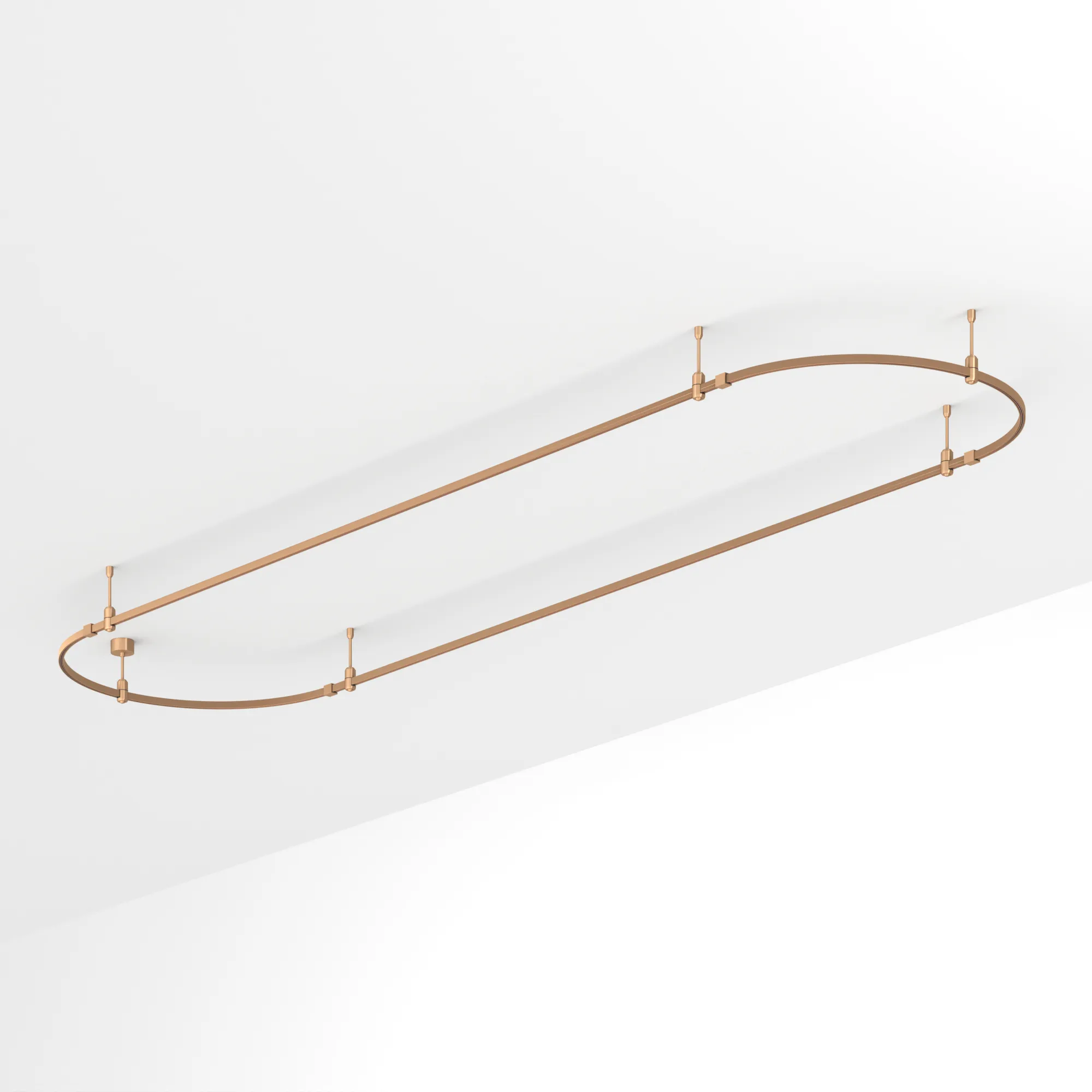 Трек ART-APRIORI-OVAL-ROD-200-4000x1000 (GD) (Arlight, IP20 Металл, 3 года) - изображение товара