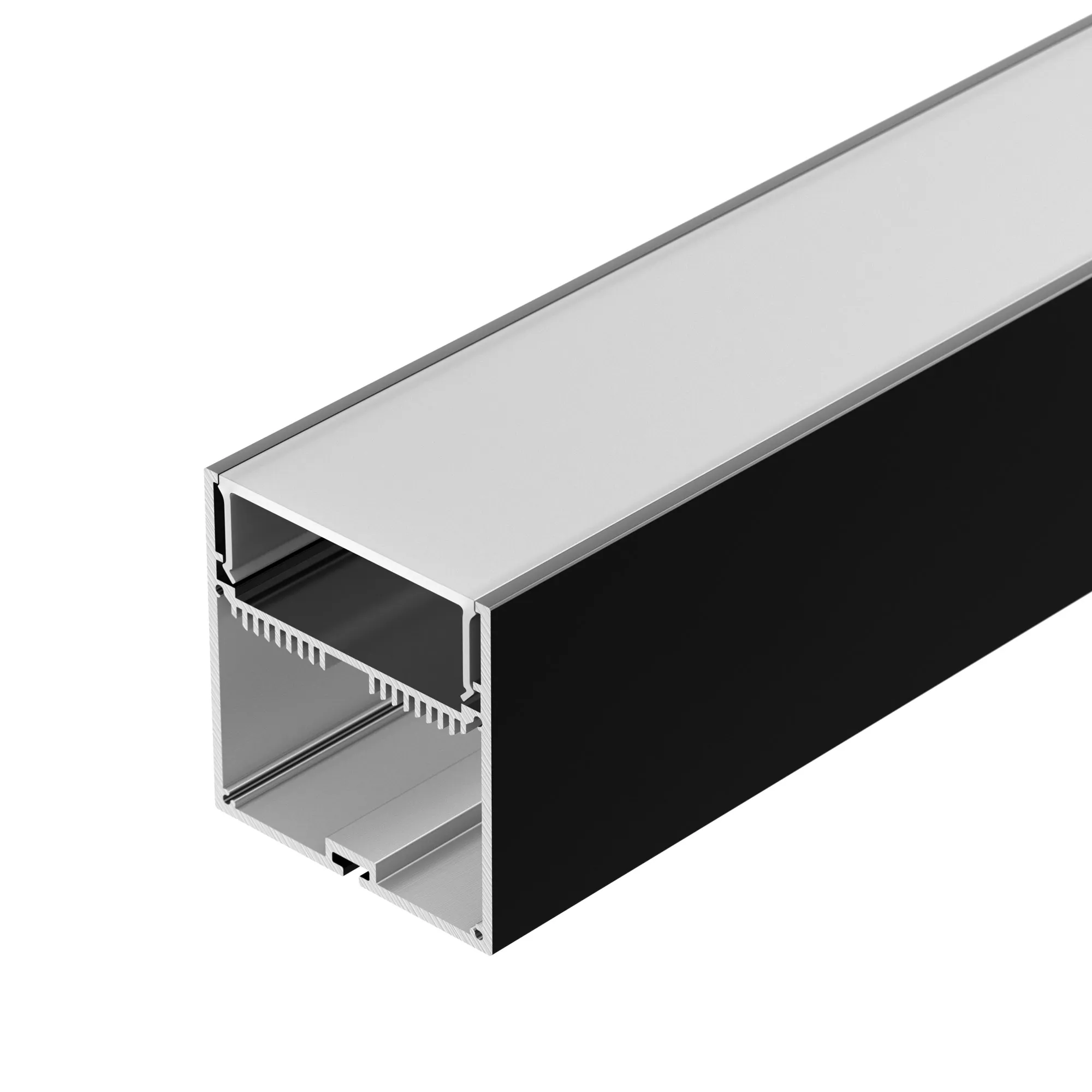 Профиль SL-LINE-7477-2000 BLACK (Arlight, Алюминий) - изображение товара