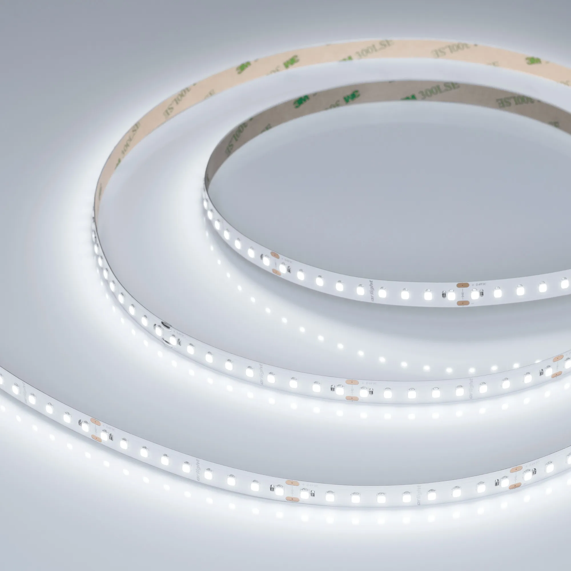 Лента светодиодная UL-A126-10mm 24V White6000 (8 W/m, IP20, 5m) (Arlight, высок.эфф.165 лм/Вт) - изображение товара