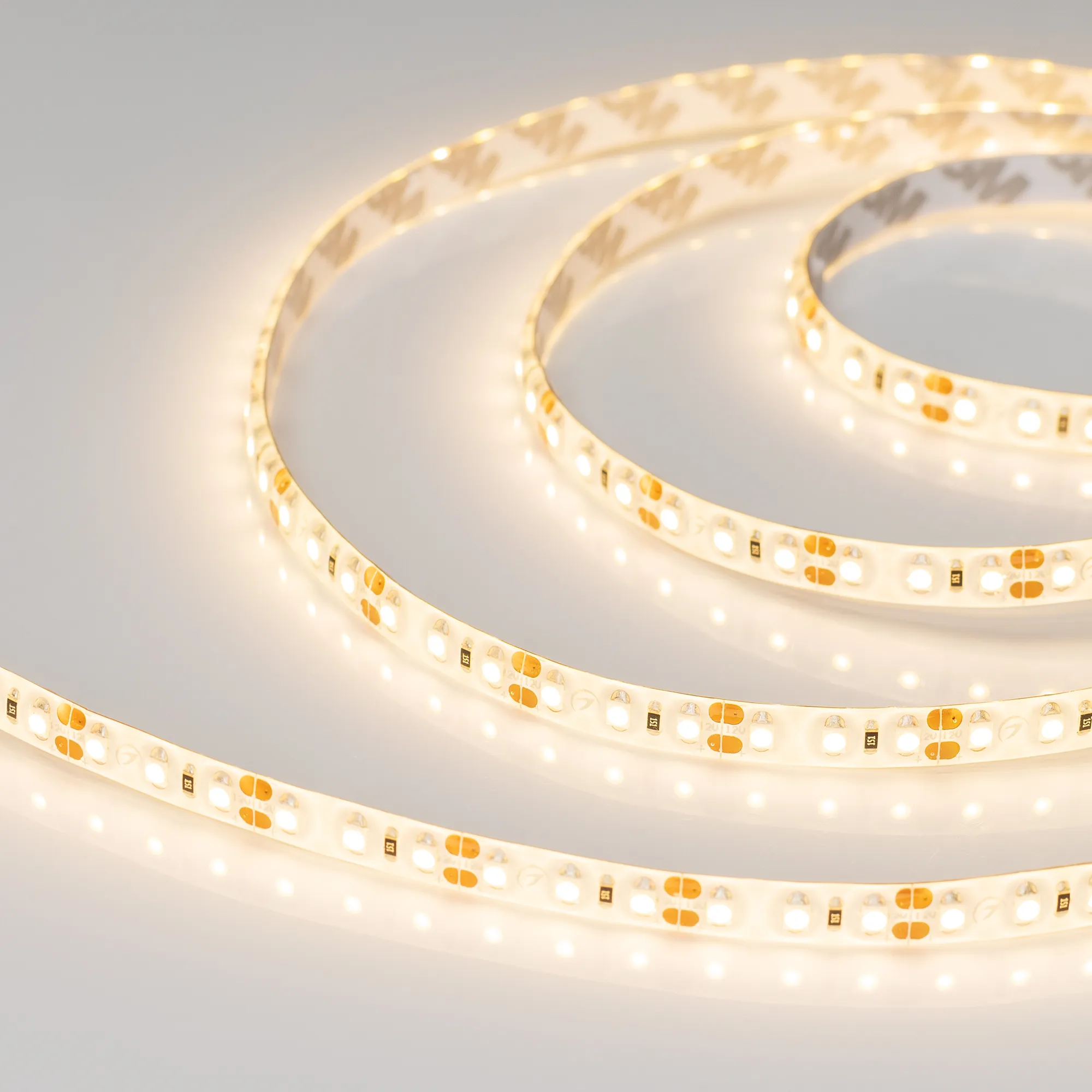 Лента светодиодная герметичная RTW-SE-A120-8mm 12V Warm3000 (9.6 W/m, IP65, 2835, 5m) (Arlight, -) - изображение товара