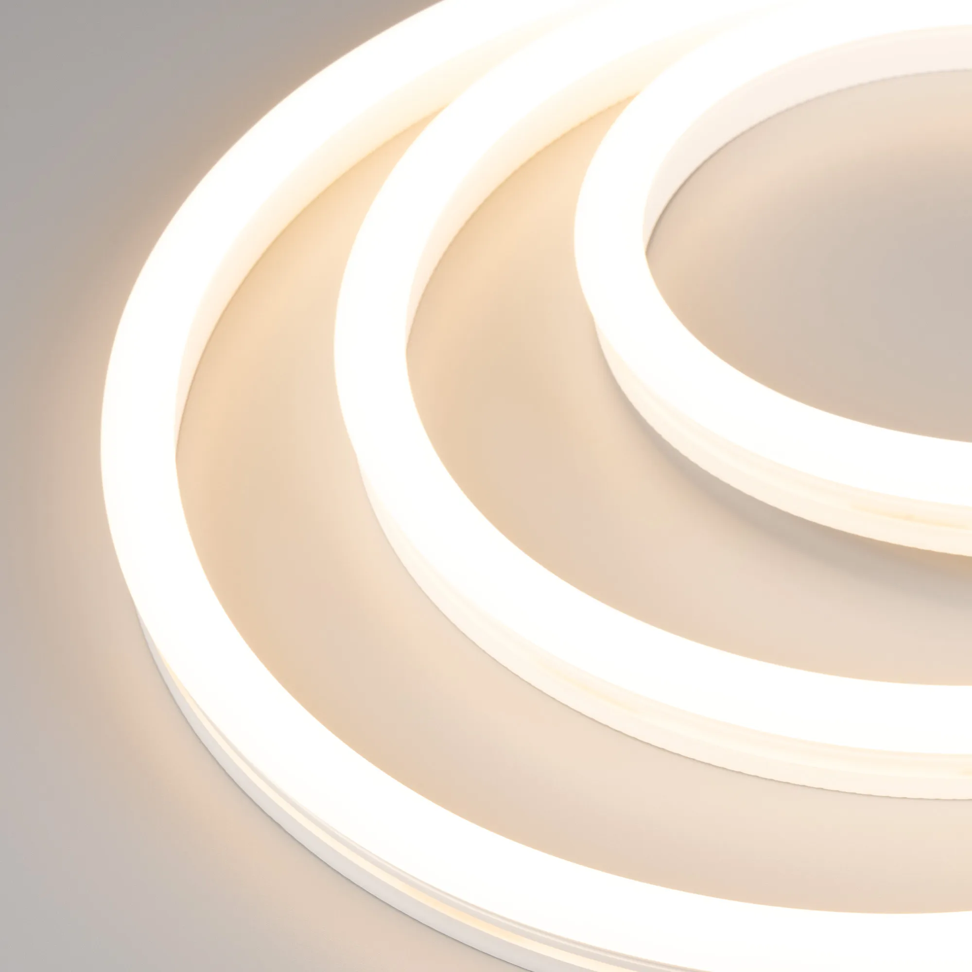 Лента герметичная WAVE-SIDE-A120-12x25mm 230V Warm3000 (12 W/m, IP67, 50m, wire x2) (Arlight, Грибовидная форма) - изображение товара